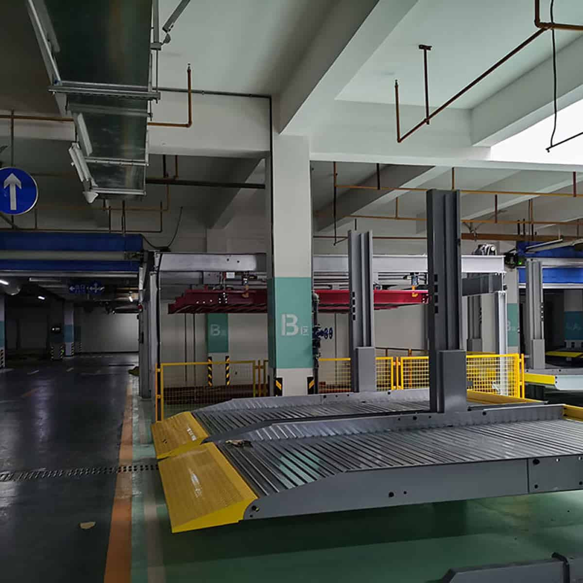 機械立體停車設備結構特點